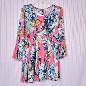 My Story USA Floral Top Size XXL NWT